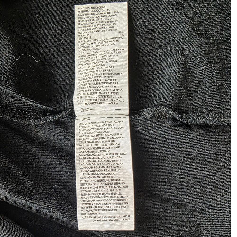 Banana Republic Performance Pique Polo Short Sleeve Black Size Medium - Picture 10 of 11